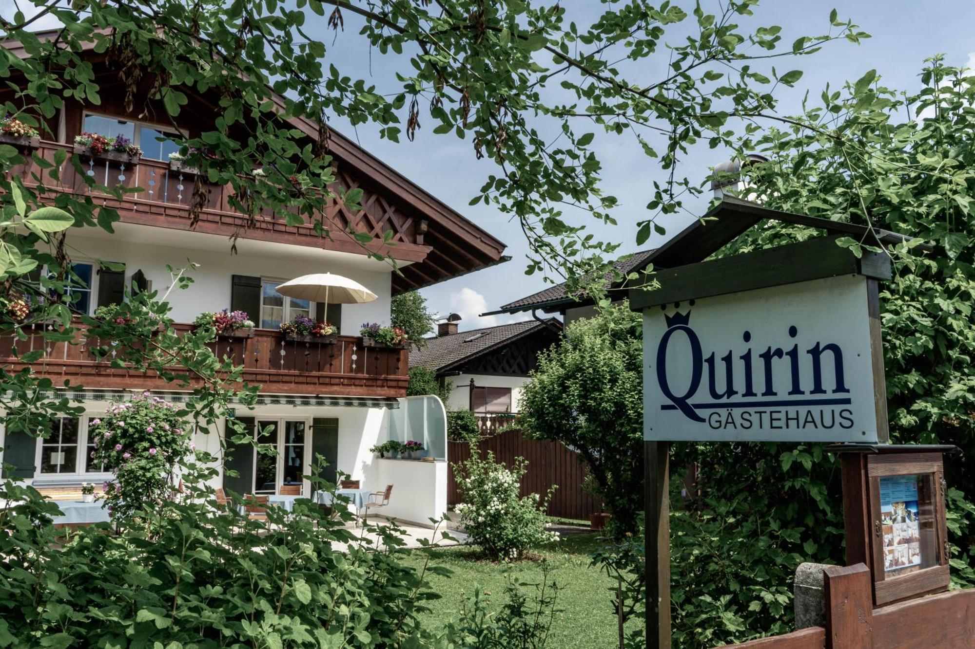 Hotel Gästehaus Quirin Garmisch-Partenkirchen Exterior foto